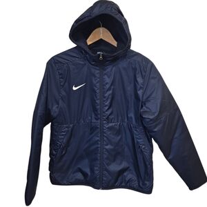 Nike Women's Fleece-Lined Thermal Parka 20 Jacket Coat, Size Large